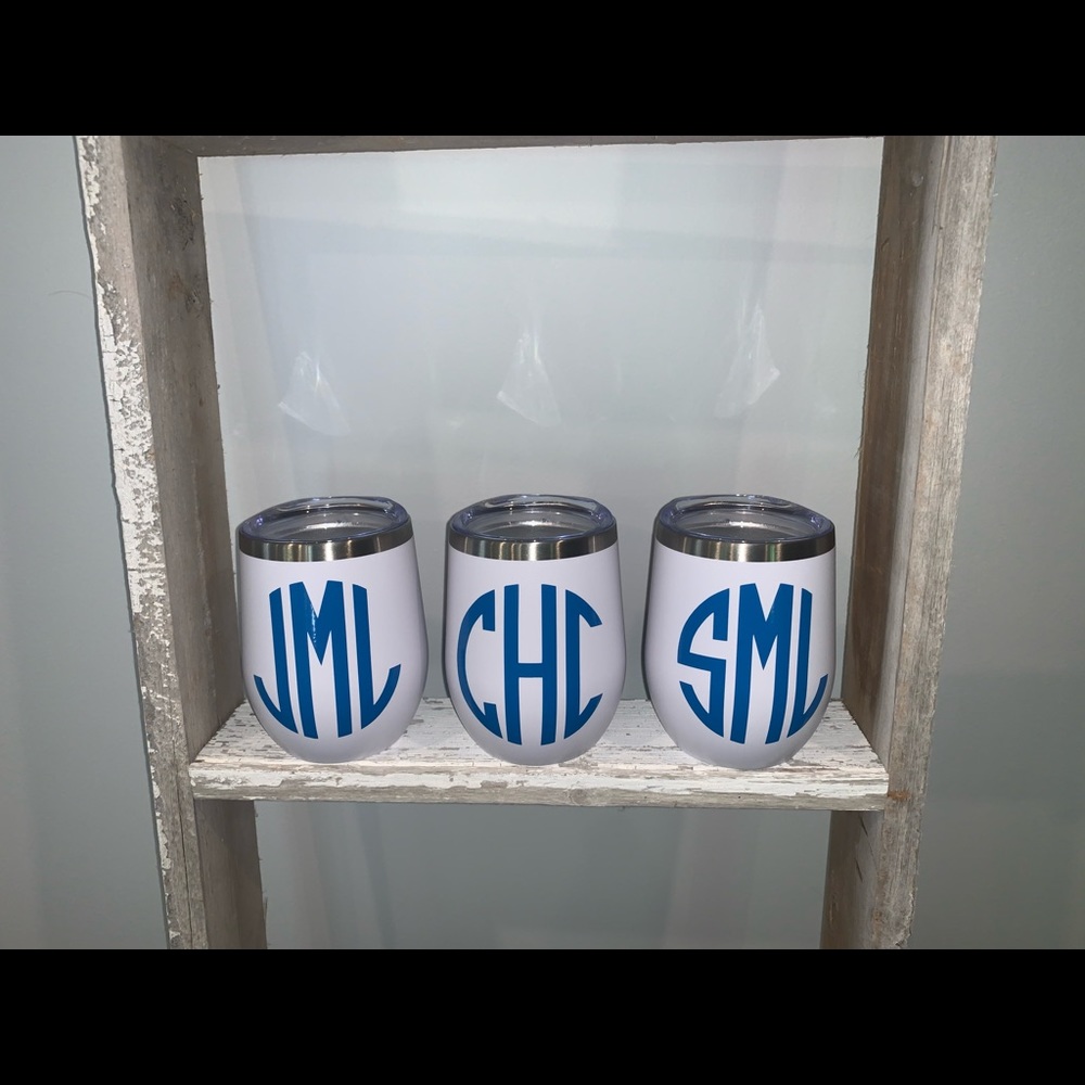 Customizable Wine Tumblers